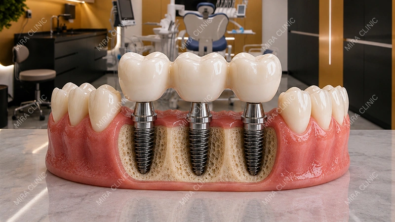 implant bridge is a fixed restoration